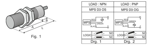Magnetic Proximity Switch-Hall Effect Type : Solid State Output
